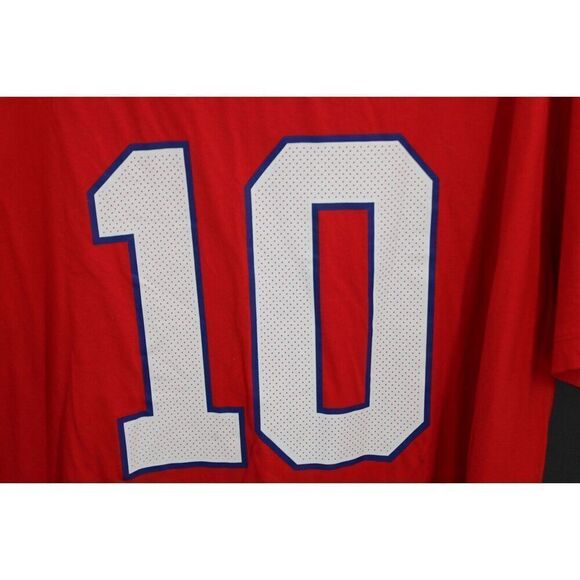 THE NIKE TEE NFL TEAM APPAREL PATRIOT 10 MENS SIZE 3XL RED NWT - Picture 7 of 9
